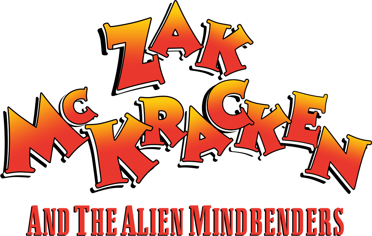 Zak McKracken and the Alien Mindbenders logo for Commodore 64